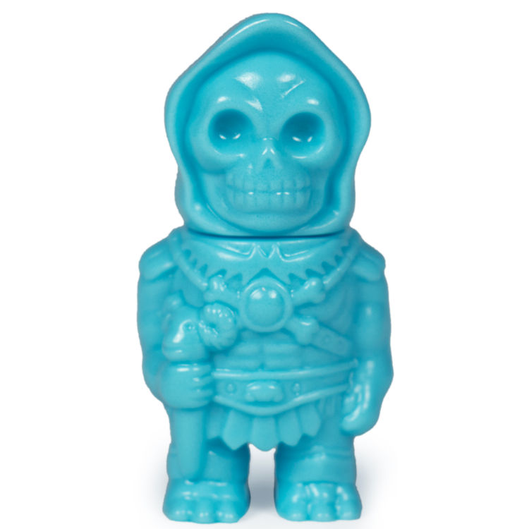 Turquoise Micro Skeletor by Brian Flynn