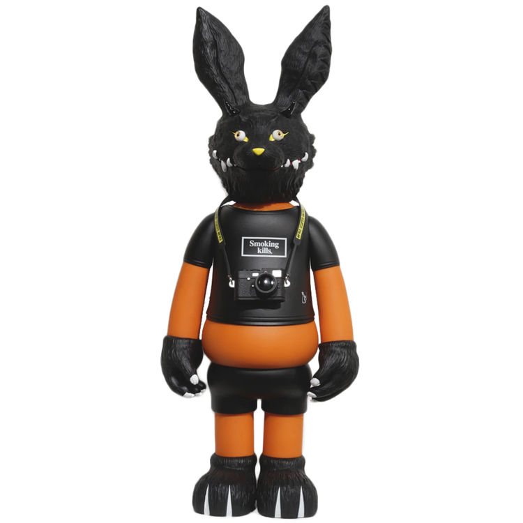 Black & Orange FXXKingrabbits by FR2