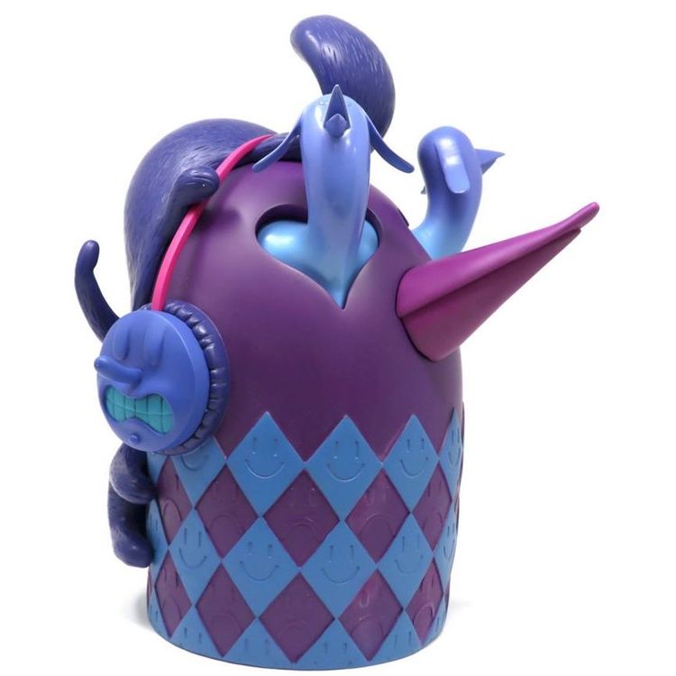 Purple Beastie Head by Alëxone Dizac