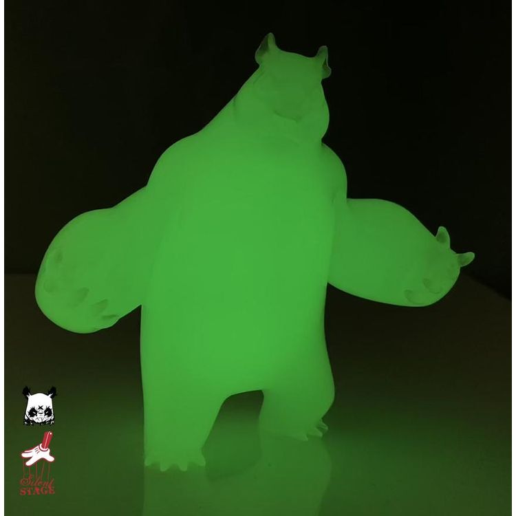 mini panda king 3: Glow in the dark by Woes (Aaron Martin)