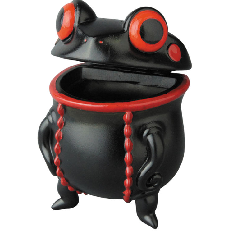 Black Chibi Utsubo Frog by Scartula