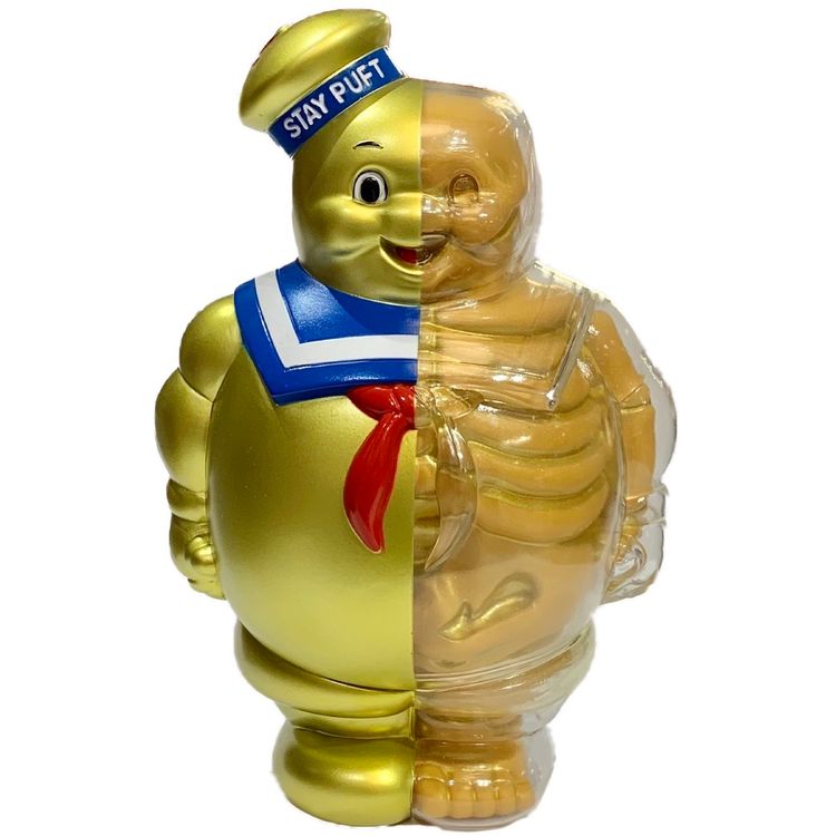 Gold X-Ray Marshmallow Man by Secret Base