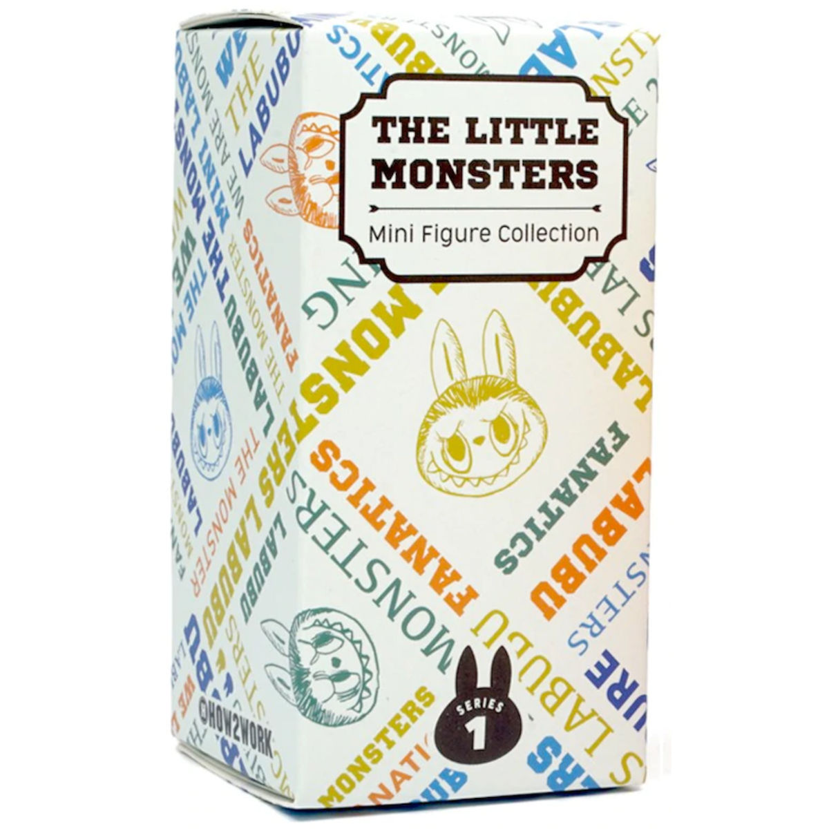 Clear Red Labubu Little Monster