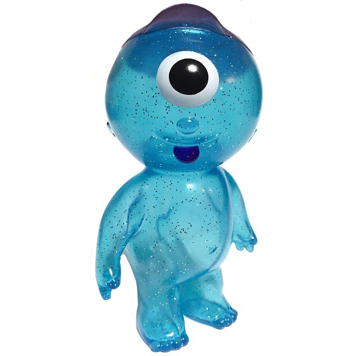 Clear Blue Glitter Tofu Kid (Superfest 80)