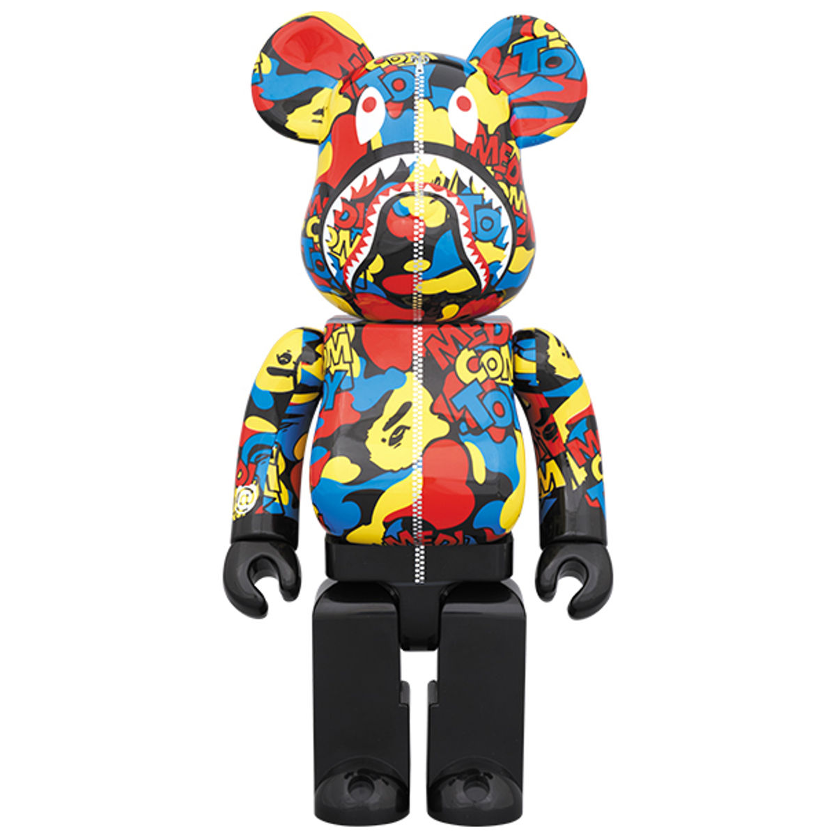 400% Medicom Toy Shark Camo Be@rbrick