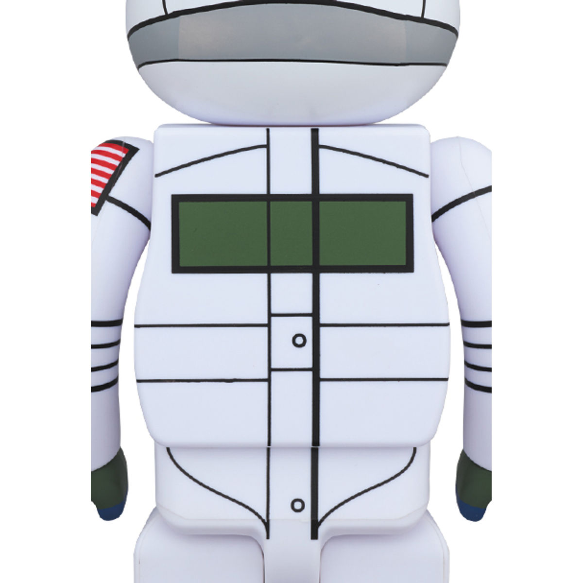 100% + 400% Apollo 11 Astronaut : 50th Anniversary Be@rbrick