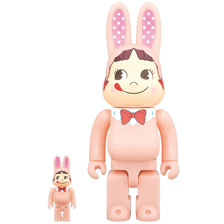 100% + 400% Phosphorescent Pesto Red Pekko-chan Rabbrick by Fujiya