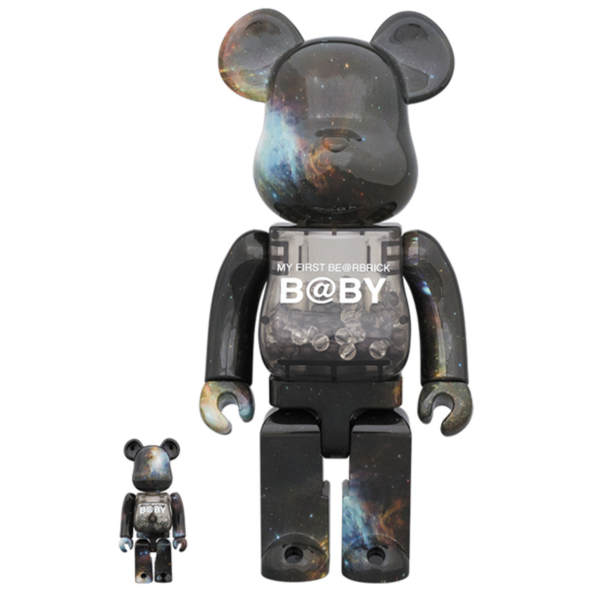 100% + 400% Space My First Be@rbrick B@by