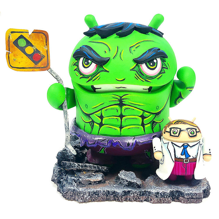 Andy Hulk & Mini Bruce Banner Set by Malo One
