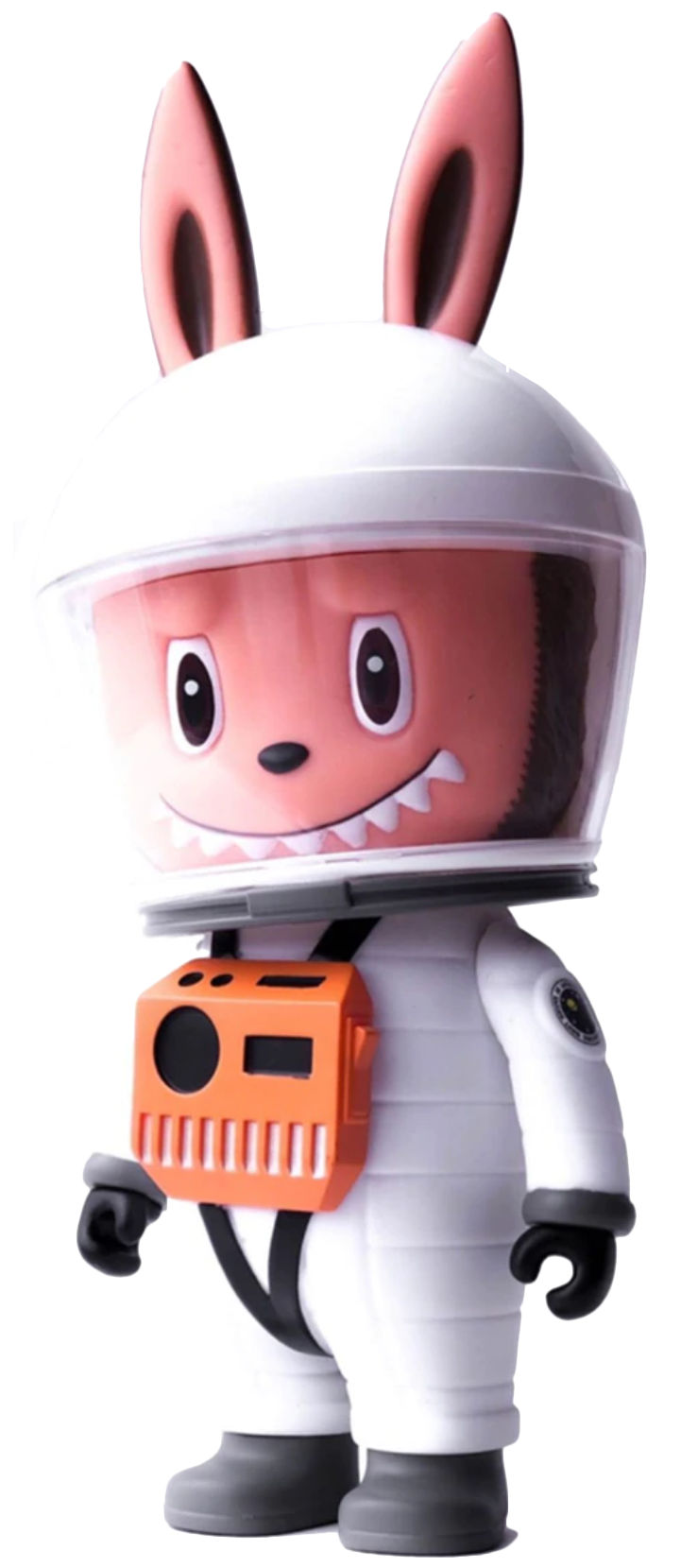 White Labubu Astronaut created by Kasing Lung