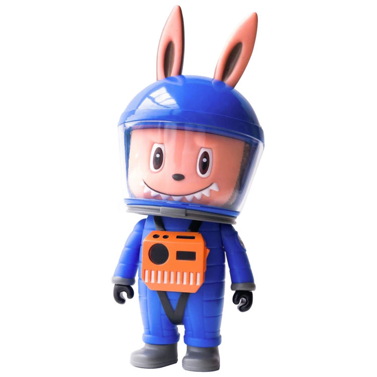 Blue Labubu Astronaut by Kasing Lung