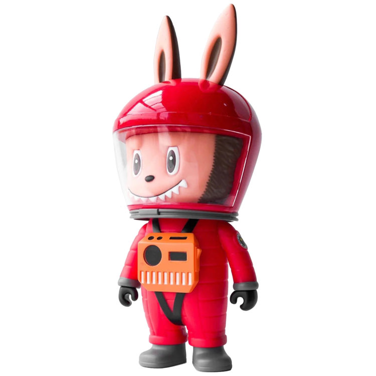 Red Labubu Astronaut by Kasing Lung