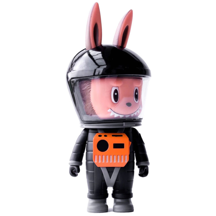 Black Labubu Astronaut by Kasing Lung
