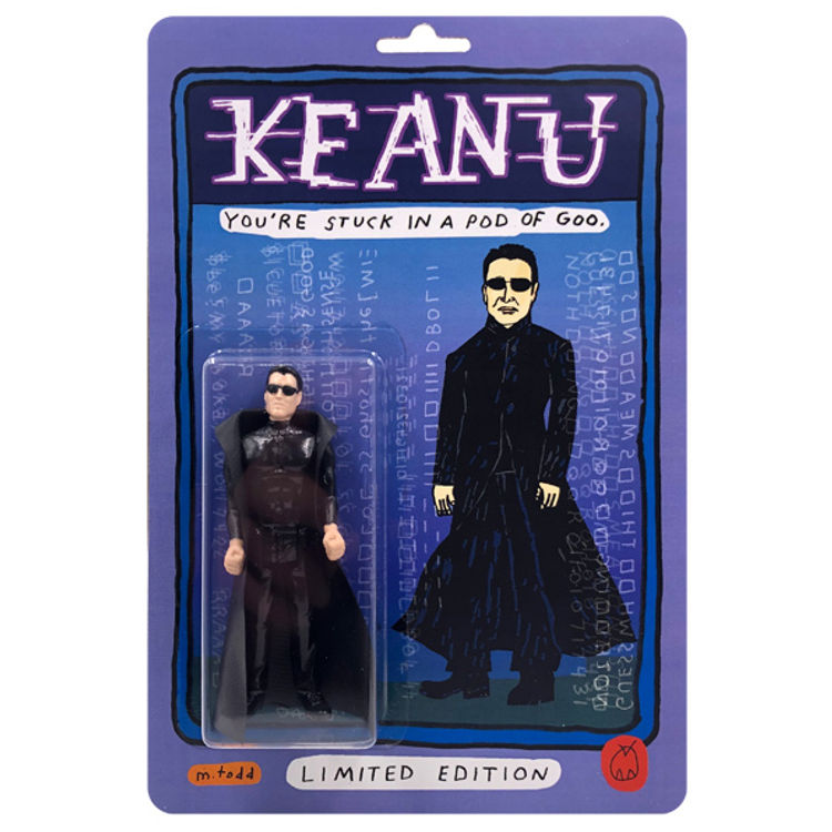 You're Stuck in a Pod of God Keanu by Mark Todd