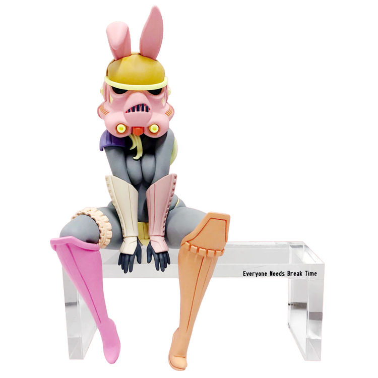 Pink rabbiTTrooper by SIMA