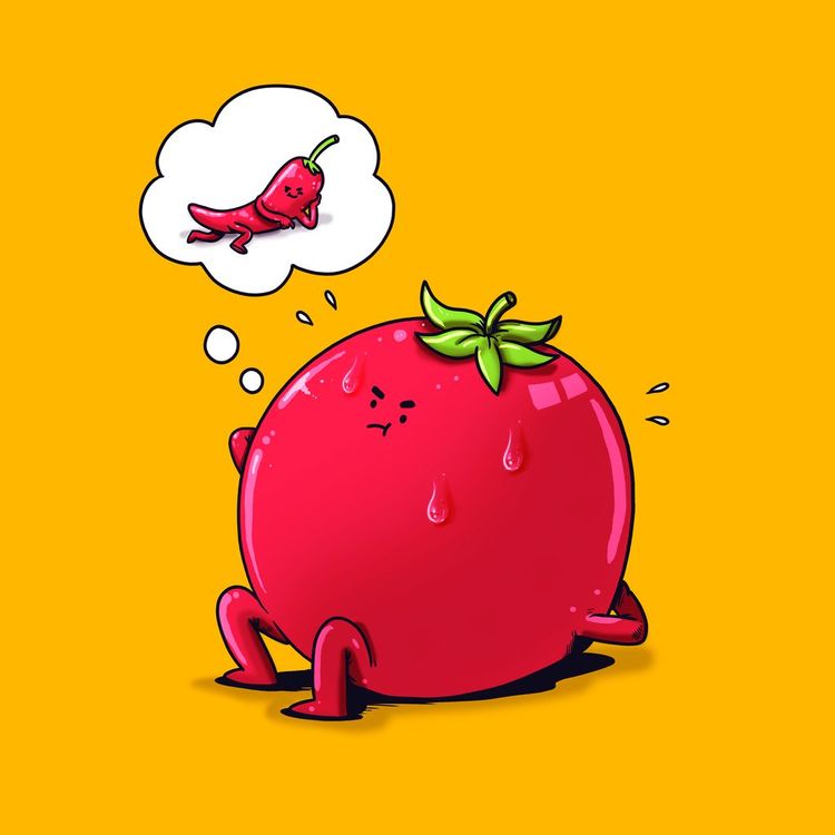 Tomato Summer Goals by Alex Solis