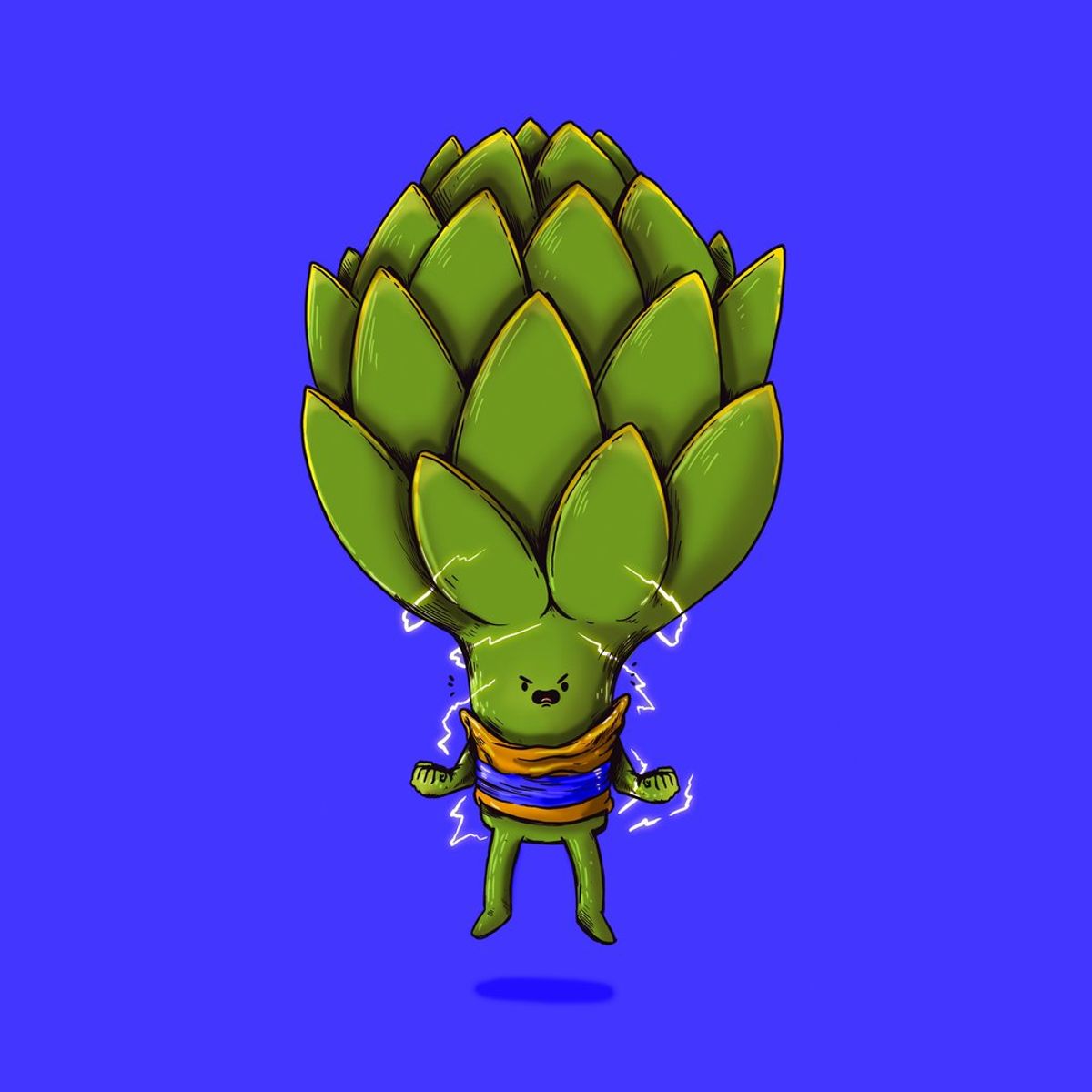 Super Sayan Artichoke