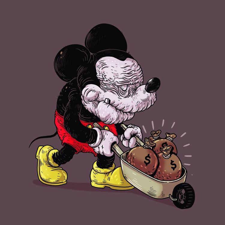 Old Mickey by Alex Solis