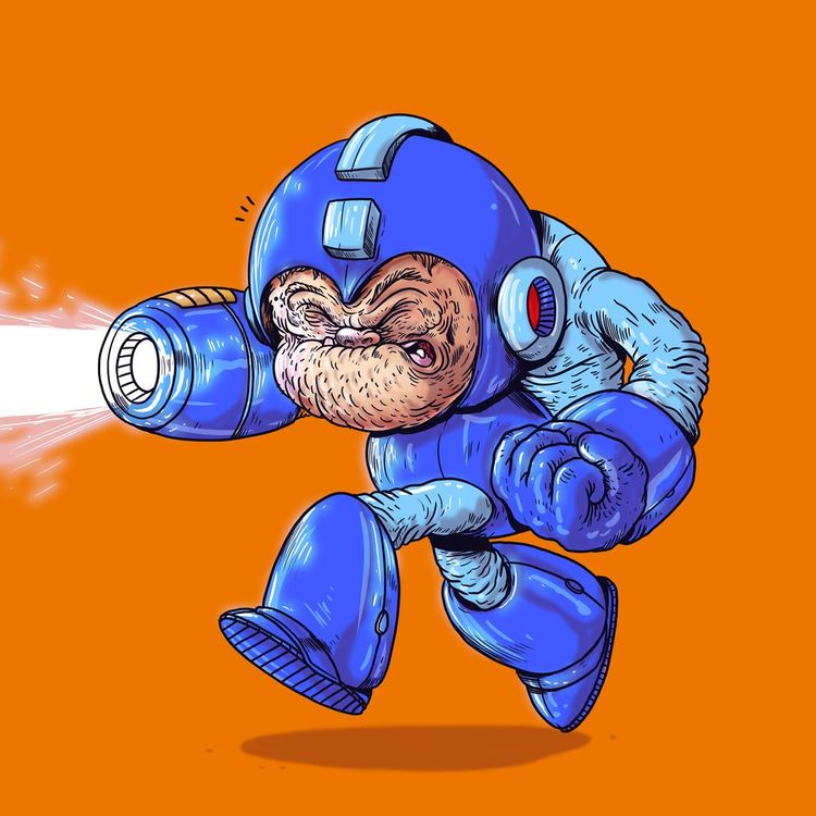 Old Mega Man by Alex Solis