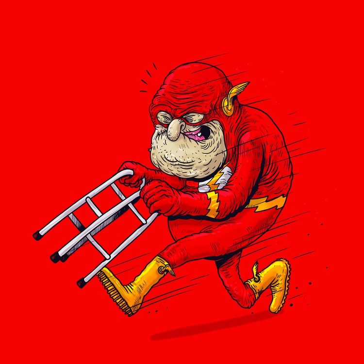 Old Flash by Alex Solis