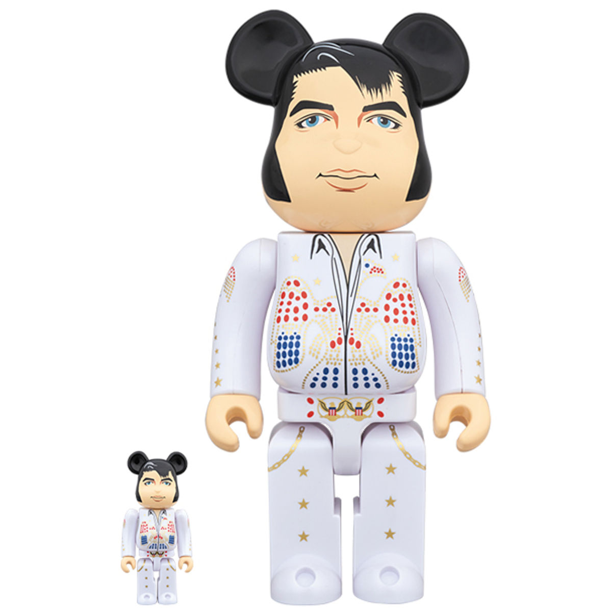 100% + 400% Elvis Presley Be@rbrick