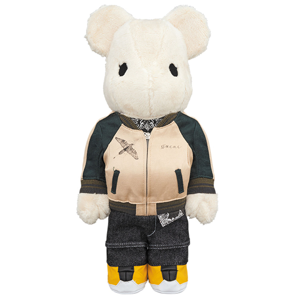 100% + 400% Sacai Be@rbrick