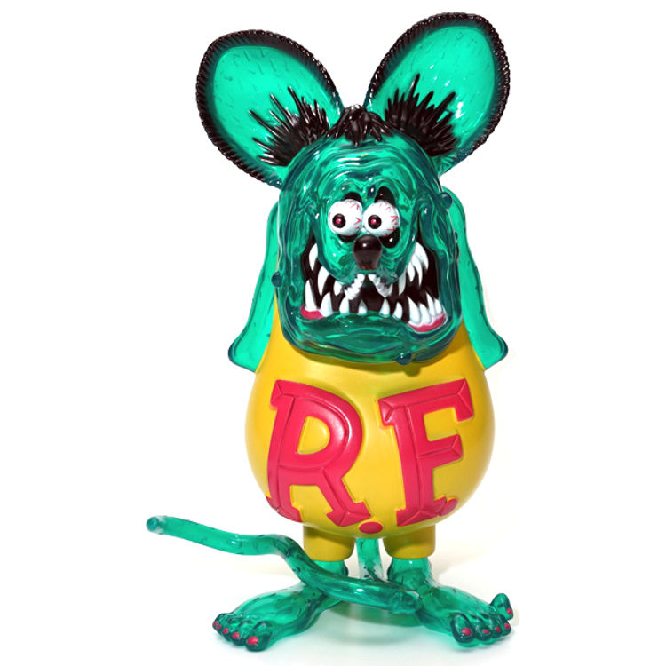 Clear Green Rat Fink by Ed 'Big Daddy' Roth