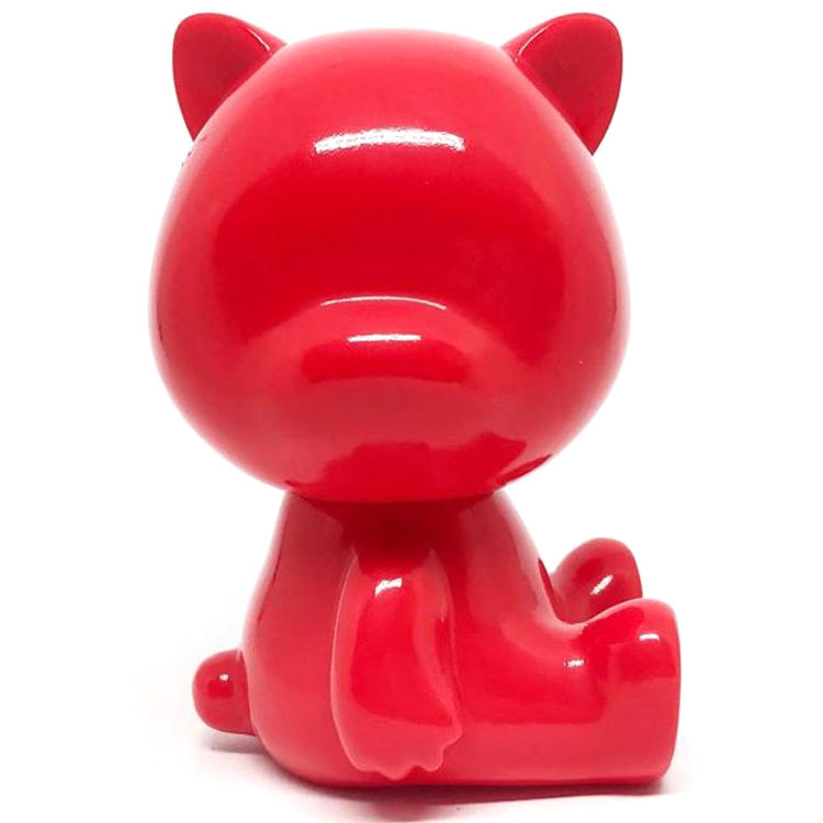 Red Hello Lukey by Luke Chueh