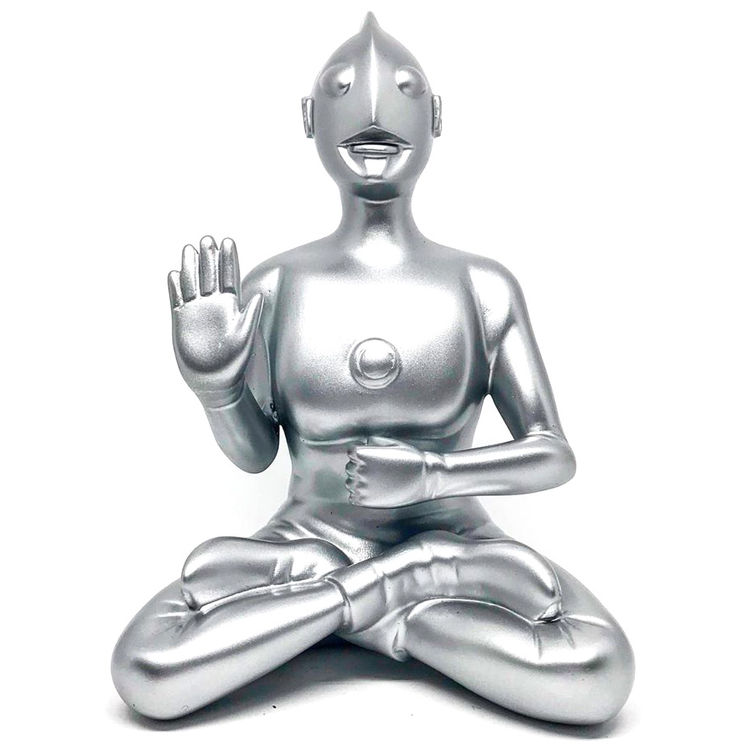 Silver Sitting Gaia by Budi Nugroho