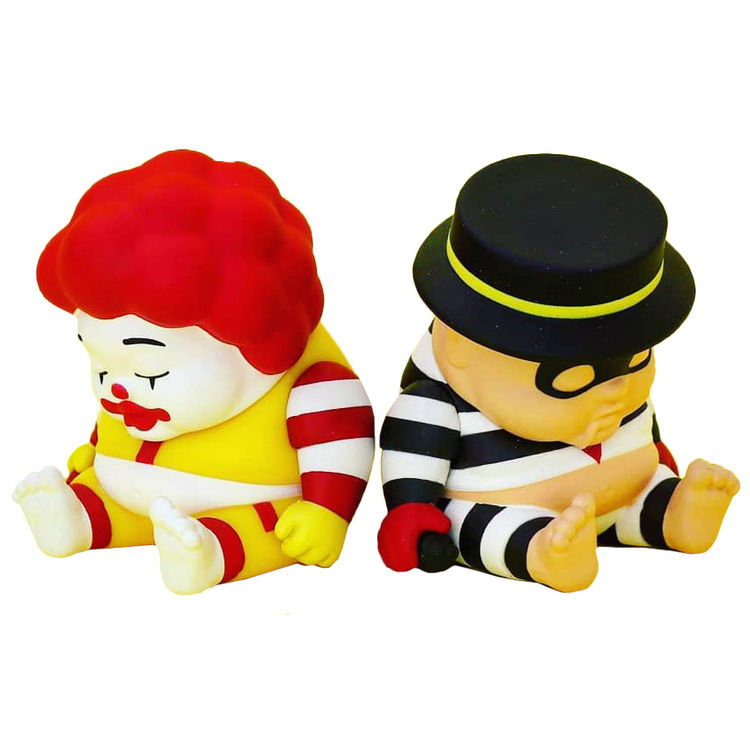 Baby Ronald Chunk & Baby Thief Chunk (Set) by Jimdreams (Jim Chan)