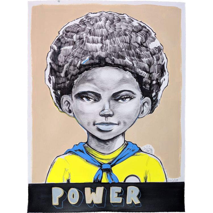 No ID (Power) by Hebru Brantley