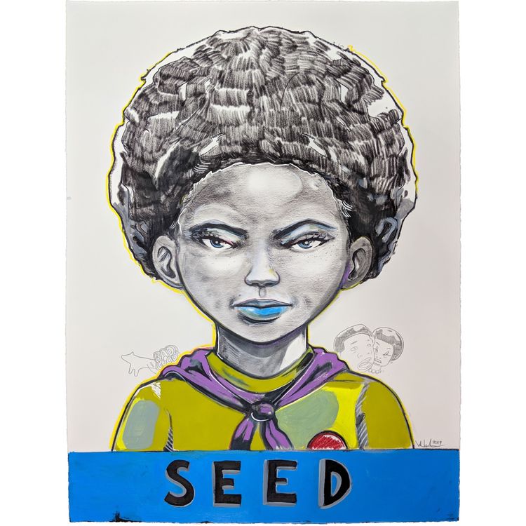 No ID (Seed) by Hebru Brantley
