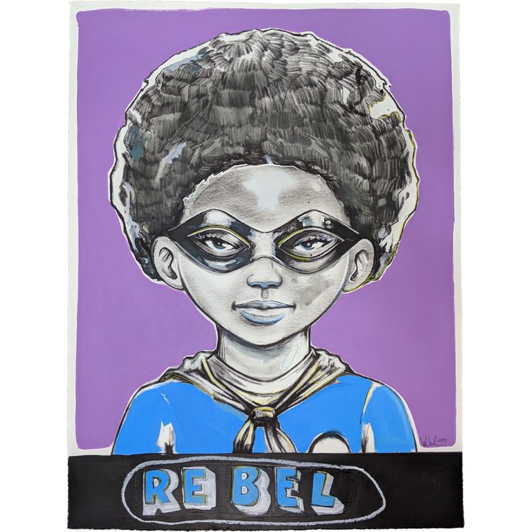 No ID (Rebel) by Hebru Brantley