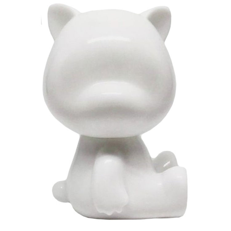 White Hello Lukey by Luke Chueh
