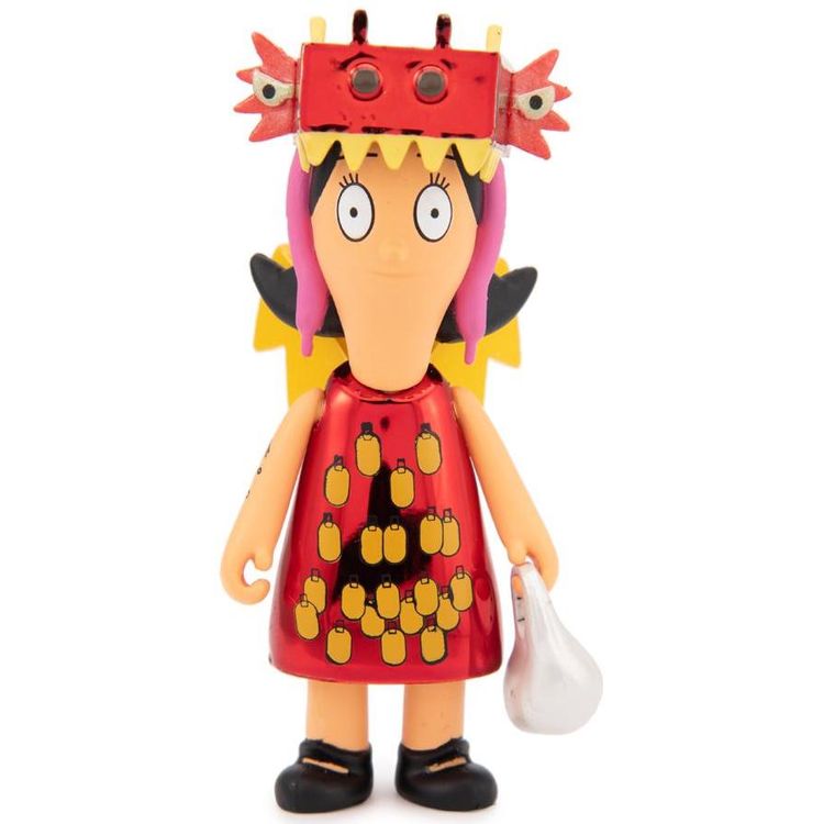 Bob's Burgers : Red Chrome Louise Dragon with the Girl Tattoo (NYCC '19) by Kidrobot
