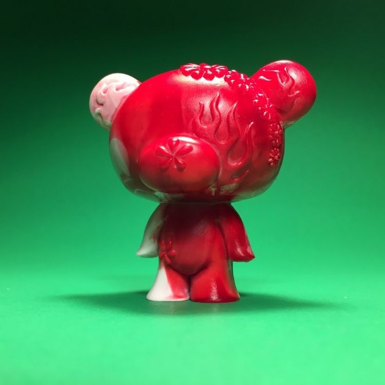 Junko Bear - Red by Scott Wilkowski