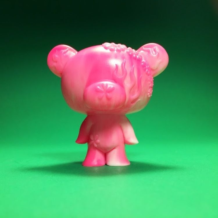 Junko Bear - Pink by Scott Wilkowski