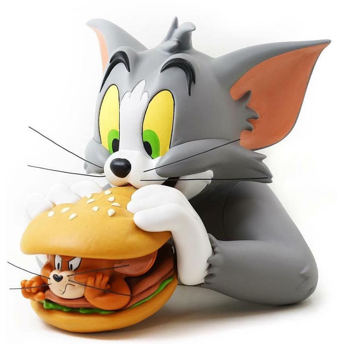 Tom and Jerry Burger Bust