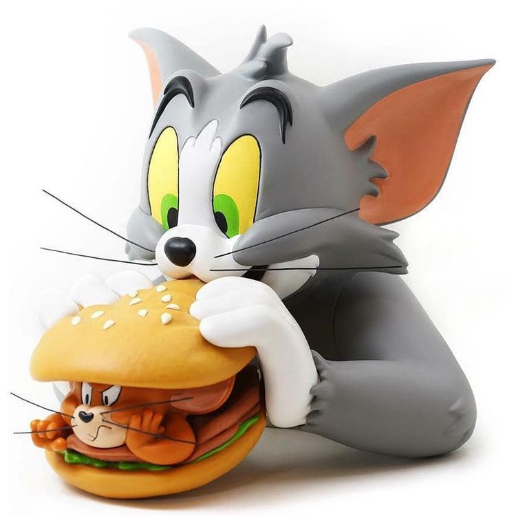 Tom and Jerry Burger Bust by Warner Bros.