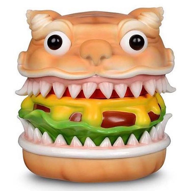 Hungry Burger Tiger by Andy Chen