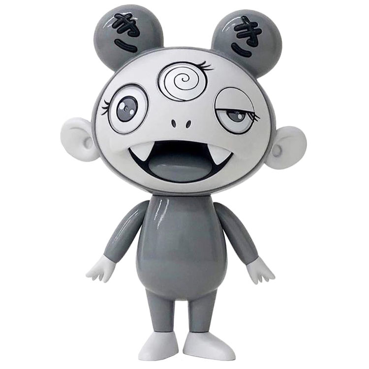 Black & White Kuraika-Chan by Takashi Murakami
