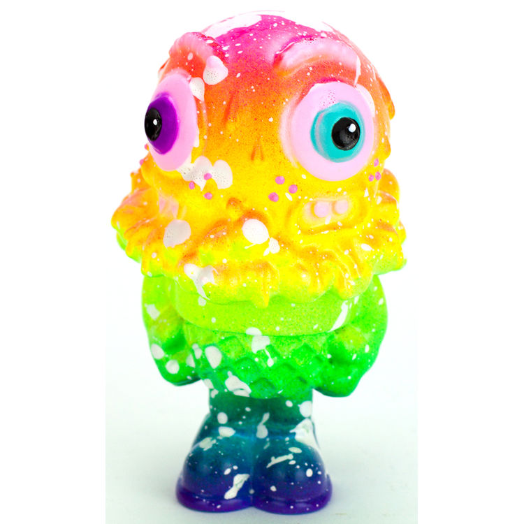 Rainbow Two-Face Mr. Melty by Buff Monster
