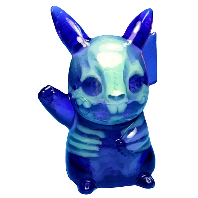 Purple Glow Infectachu by Scott Wilkowski