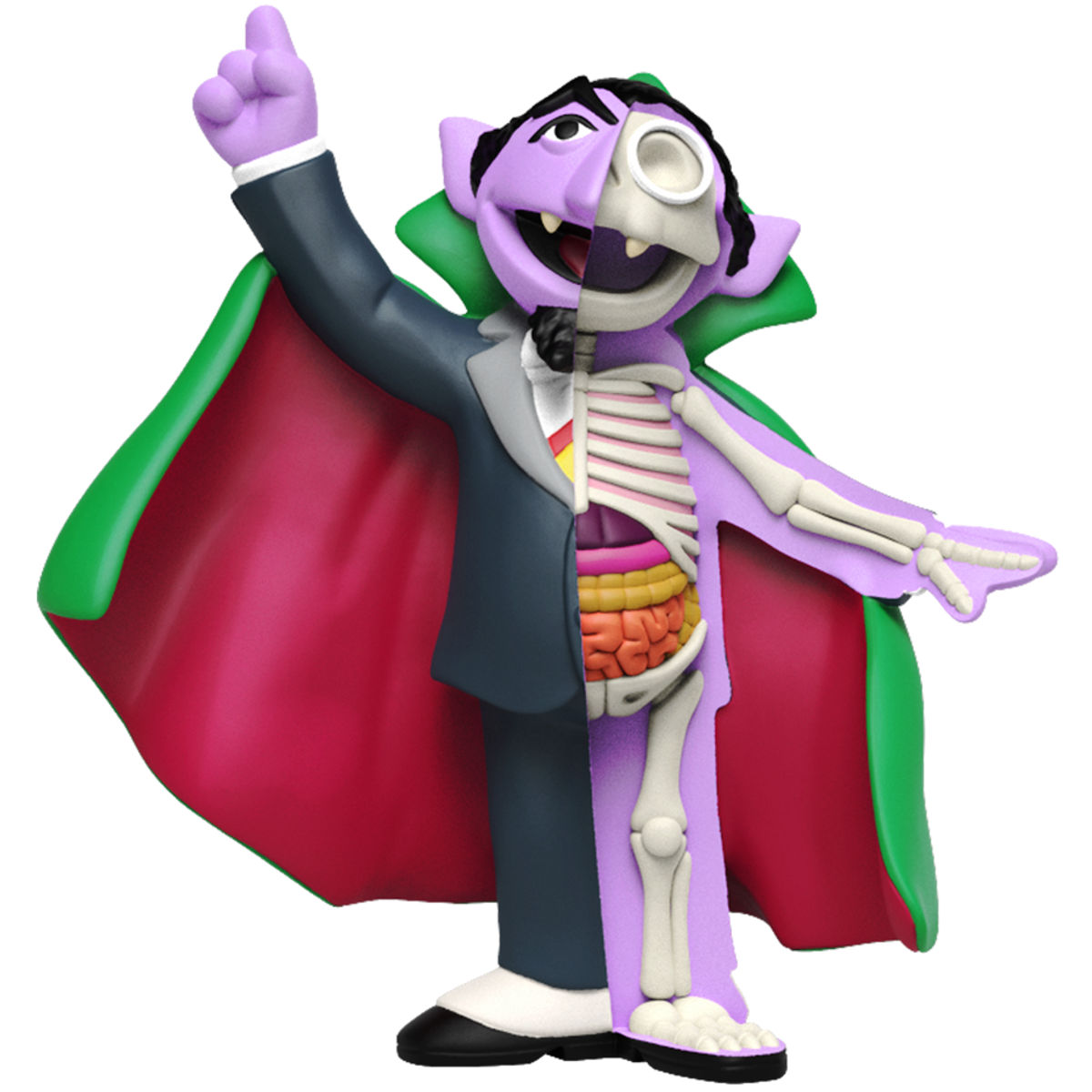 4" XXRay Sesame Street : The Count