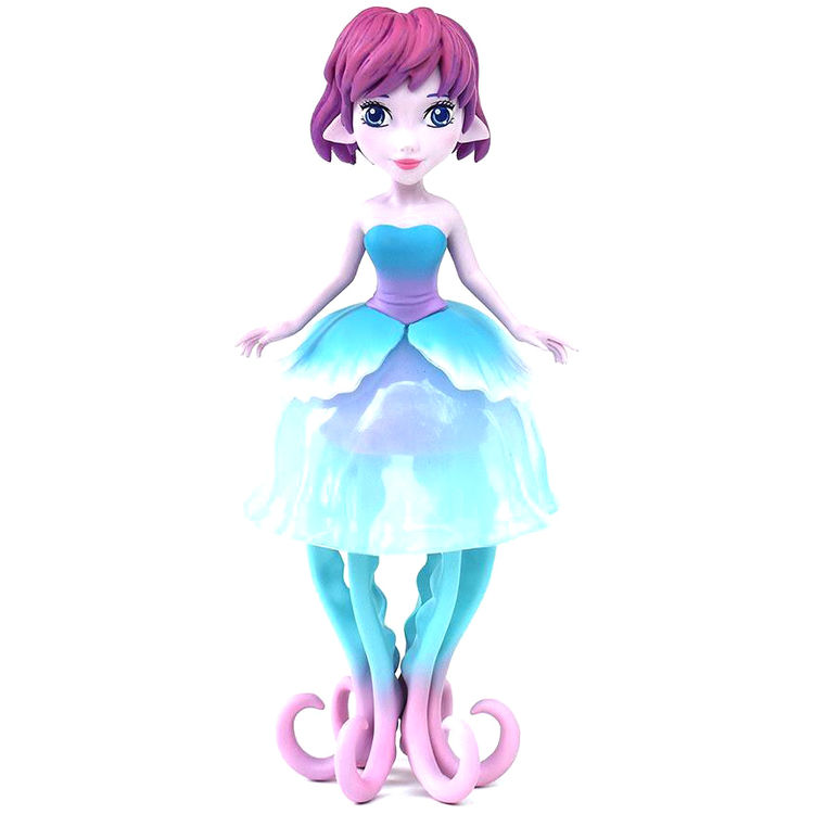 Teal Ellie the Jellyfish Princess by MJ Hsu