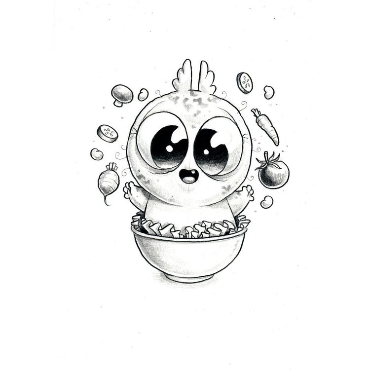 Original Drawing #1076 by Chris Ryniak