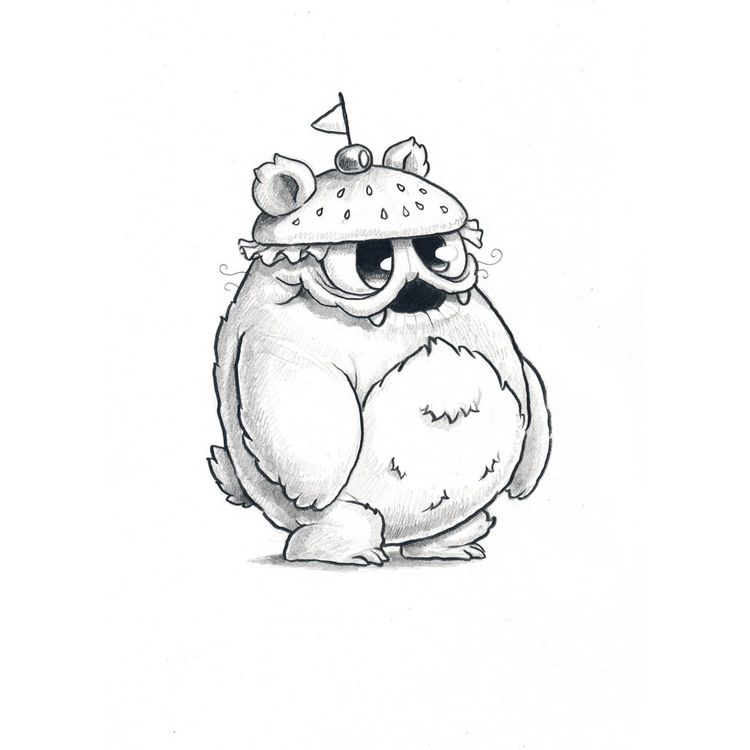 Original Drawing #1078 by Chris Ryniak