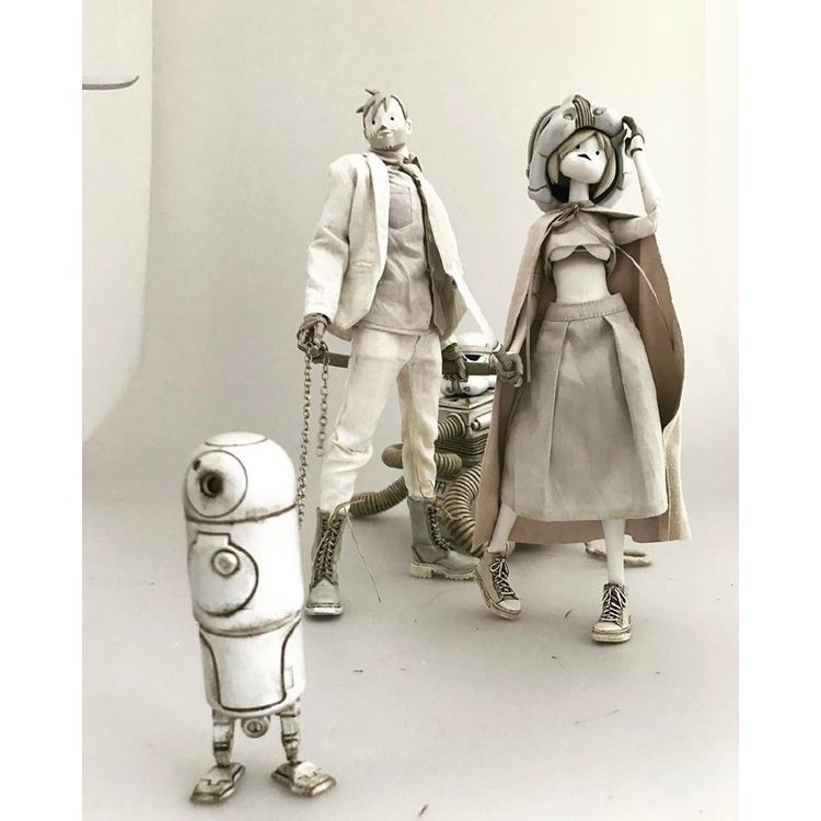 Ascended Exiles and Devils set by Ashley Wood