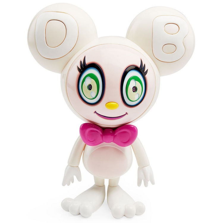 White DOB-kun by Takashi Murakami