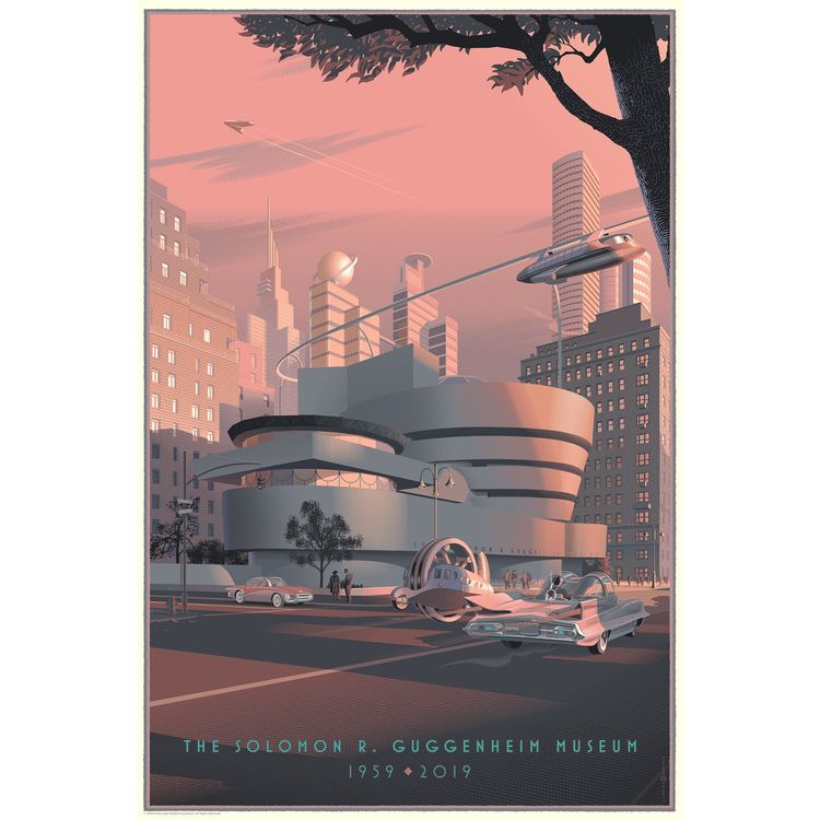 The Guggenheim by Laurent Durieux